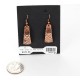 Handmade Copper Navajo Handstamped Earrings 371052399496 Handmade Copper Navajo Handstamped Earrings 371052399496