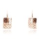 Handmade Certified Authentic Navajo Handstamped Real Handmade Copper Native American Earrings 371056545131
