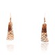 Handmade Certified Authentic Navajo Handstamped Real Handmade Copper Native American Earrings 371057505124