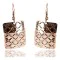 Handmade Certified Authentic Navajo Handstamped Real Handmade Copper Native American Earrings 390828584709