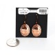 Handmade Certified Authentic Navajo Handstamped Real Handmade Copper Native American Earrings 390829936456