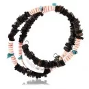 Handmade Certified Authentic Navajo Heishi Spiny Oyster and Turquoise 370999555782