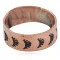Handmade Certified Authentic Navajo Native American Pure Copper Ring 17093-5