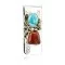 Handmade Certified Authentic Navajo Nickel and .925 Sterling Silver Natural Turquoise Coral Native American Money Clip 10525-5 Handmade Certified Authentic Navajo Nickel and .925 Sterling Silver Natural Turquoise Coral Native American Money Clip 10525-5