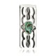 Handmade Certified Authentic Navajo Nickel and .925 Sterling Silver Natural Turquoise Native American Money Clip 11238-11 Handmade Certified Authentic Navajo Nickel and .925 Sterling Silver Natural Turquoise Native American Money Clip 11238-11