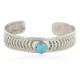 Handmade Navajo Nickel Natural Turquoise Bracelet NB151203013537 Handmade Navajo Nickel Natural Turquoise Bracelet NB151203013537