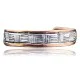 Handmade Certified Authentic Navajo Pure .925 Sterling Silver and Copper Native American Cuff Bracelet 390678191921 Handmade Certified Authentic Navajo Pure .925 Sterling Silver and Copper Native American Cuff Bracelet 390678191921