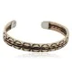 Handmade Certified Authentic Navajo Pure Copper and Brass Native American Bracelet 12958-5 Handmade Certified Authentic Navajo Pure Copper and Brass Native American Bracelet 12958-5
