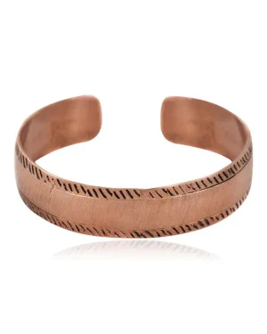 Handmade Navajo Pure Copper Bracelet NB160112003511