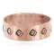 Handmade Certified Authentic Navajo Pure Copper Native American Ring 17093-7
