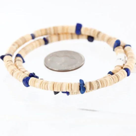 Handmade Certified Authentic Navajo Spiny and Denim Lapis 371000092109