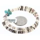 Handmade Certified Authentic Navajo Turquoise and HEISHI Native American Bracelet 371006051166 Handmade Certified Authentic Navajo Turquoise and HEISHI Native American Bracelet 371006051166