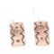 Handmade Certified Authentic Pure Copper Navajo Native American Dangle Earrings 18170-8