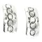 Handmade Feather Certified Authentic Navajo .925 Sterling Silver Stud Native American Earrings 17136-4
