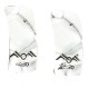 Handmade Feather Mountain Certified Authentic Navajo .925 Sterling Silver Stud Native American Earrings 17136-3