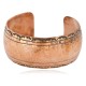 Handmade Hammered Certified Authentic Navajo Pure Copper Native American Bracelet 12868-9 Handmade Hammered Certified Authentic Navajo Pure Copper Native American Bracelet 12868-9