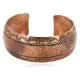 Handmade Hammered Certified Authentic Navajo Pure Copper Native American Bracelet 12869-2 Handmade Hammered Certified Authentic Navajo Pure Copper Native American Bracelet 12869-2