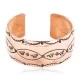 Handmade Horse Certified Authentic Navajo Pure Copper Native American Bracelet 12771 Handmade Horse Certified Authentic Navajo Pure Copper Native American Bracelet 12771
