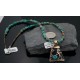 Handmade Kokopelli Certified Authentic Navajo .925 Sterling Silver 12kt Gold Filled Turquoise Native American Necklace 390614969451