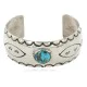 Handmade Kokopelli Certified Authentic Navajo Nickel Natural Turquoise Native American Bracelet 01 12784-5 Handmade Kokopelli Certified Authentic Navajo Nickel Natural Turquoise Native American Bracelet 01 12784-5