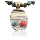 Handmade Mountain Certified Authentic Navajo .925 Sterling Silver 12kt Gold Filled Spiny Oyster and Turquoise Native American Necklace 370808224529 Handmade Mountain Certified Authentic Navajo .925 Sterling Silver 12kt Gold Filled Spiny Oyster and Turquoise Native American Necklace 370808224529