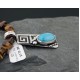 Handmade Mountain Certified Authentic Navajo .925 Sterling Silver Turquoise Native American Necklace 390569988015