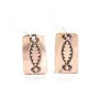 Handmade Navajo Copper Dangle Earrings NB160204001252 Handmade Navajo Copper Dangle Earrings NB160204001252