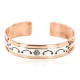 Handmade Rain Certified Authentic Navajo Pure .925 Sterling Silver and Copper Native American Bracelet 12762-99