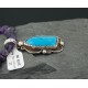 Handmade RARE Certified Authentic Navajo Native .925 Sterling Silver Turquoise and Amethyst Native American Necklace 390574579649