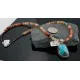 Handmade RARE Certified Authentic Navajo Native .925 Sterling Silver Turquoise Native American Necklace 390574656126 Handmade RARE Certified Authentic Navajo Native .925 Sterling Silver Turquoise Native American Necklace 390574656126