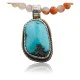 Handmade RARE Certified Authentic Navajo Native .925 Sterling Silver Turquoise Native American Necklace 390574656126 Handmade RARE Certified Authentic Navajo Native .925 Sterling Silver Turquoise Native American Necklace 390574656126