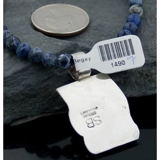 Handmade Wave Certified Authentic Navajo Native .925 Sterling Silver 12kt Gold Filled Turquoise and LAPIS Native American Necklace 370787971060 Handmade Wave Certified Authentic Navajo Native .925 Sterling Silver 12kt Gold Filled Turquoise and LAPIS Native American Necklace 370787971060
