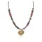 Heart Certified Authentic Navajo .925 Sterling Silver Natural Turquoise Jasper Hematite Native American Necklace 15917-1