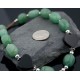 Heart Large Certified Authentic Navajo .925 Sterling Silver Onyx and Green Jade Native American Necklace 390604229718