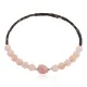 Heart Navajo Certified Authentic Pink Quartz Native American Adjustable Wrap Bracelet 13151-73 Heart Navajo Certified Authentic Pink Quartz Native American Adjustable Wrap Bracelet 13151-73