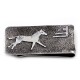 Horse .925 Sterling Silver Ray Begay Certified Authentic Handmade Navajo Native American Money Clip  13194-15