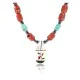 Inlaid Bird Certified Authentic Navajo .925 Sterling Silver Jasper Turquoise Native American Necklace 750114-4 Inlaid Bird Certified Authentic Navajo .925 Sterling Silver Jasper Turquoise Native American Necklace 750114-4