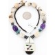 Inlaid BirdCertified Authentic Navajo .925 Sterling Silver Agate Turquoise Native American Necklace 371030930484