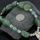 Inlaid BirdCertified Authentic Navajo .925 Sterling Silver Jade Turquoise Native American Necklace 390677624508