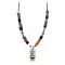 Inlaid BirdCertified Authentic Navajo .925 Sterling Silver Multicolor Turquoise Native American Necklace 390761996615