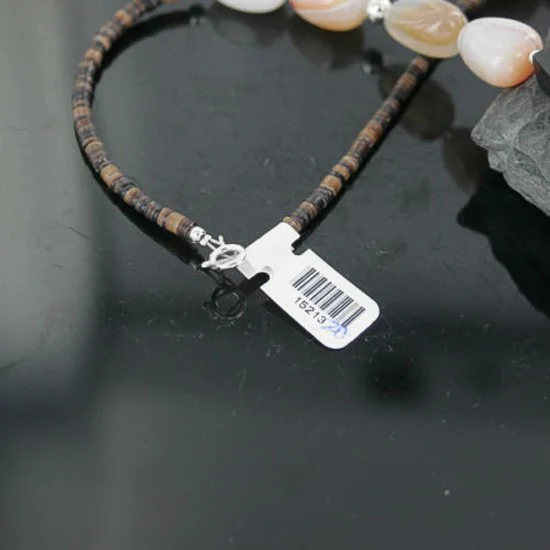 Inlaid Certified Authentic Navajo .925 Sterling Silver Carnelian and Turquoise Native American Necklace 15213-20-0
