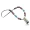 Inlaid Certified Authentic Navajo .925 Sterling Silver Jasper and Turquoise Native American Necklace 15213-28