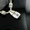 InlaidCertified Authentic Navajo .925 Sterling Silver Jasper Turquoise 0828 Native American Necklace 18108-12 InlaidCertified Authentic Navajo .925 Sterling Silver Jasper Turquoise 0828 Native American Necklace 18108-12