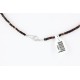 InlaidCertified Authentic Navajo .925 Sterling Silver Jasper Turquoise Native American Necklace 15880-1