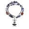 InlaidCertified Authentic Navajo .925 Sterling Silver LAPIS Turquoise Native American Necklace 750116-11