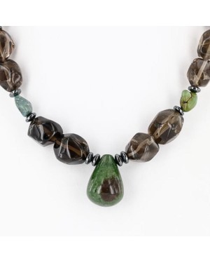 Large $220 Certified Authentic Navajo .925 Sterling Silver Natural Turquoise Quartz Native American Necklace 370997988701 Large $220 Certified Authentic Navajo .925 Sterling Silver Natural Turquoise Quartz Native American Necklace 370997988701