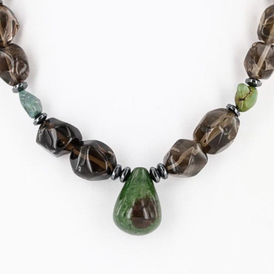 Large $220 Certified Authentic Navajo .925 Sterling Silver Natural Turquoise Quartz Native American Necklace 370997988701 Large $220 Certified Authentic Navajo .925 Sterling Silver Natural Turquoise Quartz Native American Necklace 370997988701