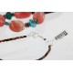 InlaidCertified Authentic Navajo .925 Sterling Silver Quartz Turquoise Native American Necklace 15810-41