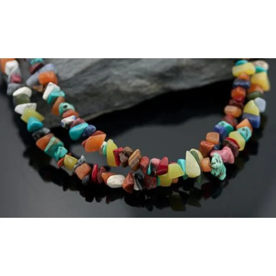Large Certified Authentic 2 Strand Navajo .925 Sterling Silver Multicolor Native American Necklace 370803468962 Large Certified Authentic 2 Strand Navajo .925 Sterling Silver Multicolor Native American Necklace 370803468962