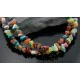 Large Certified Authentic 2 Strand Navajo .925 Sterling Silver Multicolor Native American Necklace 370803468962 Large Certified Authentic 2 Strand Navajo .925 Sterling Silver Multicolor Native American Necklace 370803468962